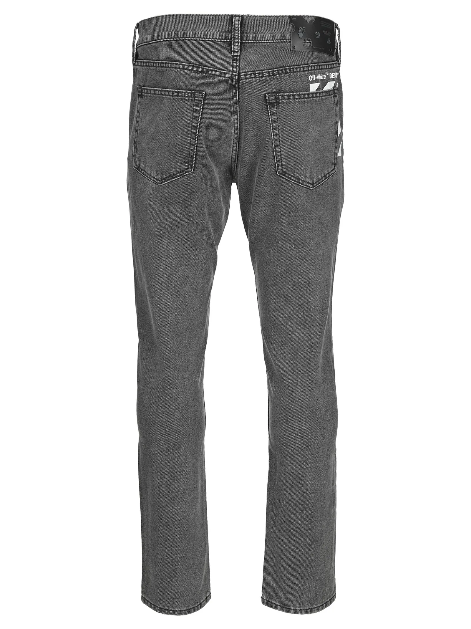 Off-White Diag Stripe Slim-Fit Jeans