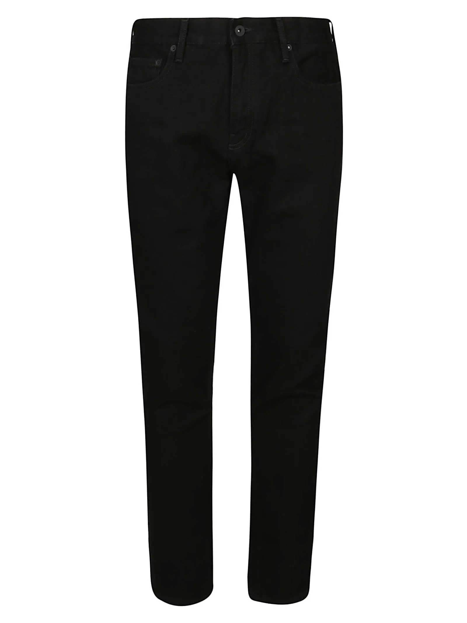 Off-White Diag-Stripe Straight Leg Jeans