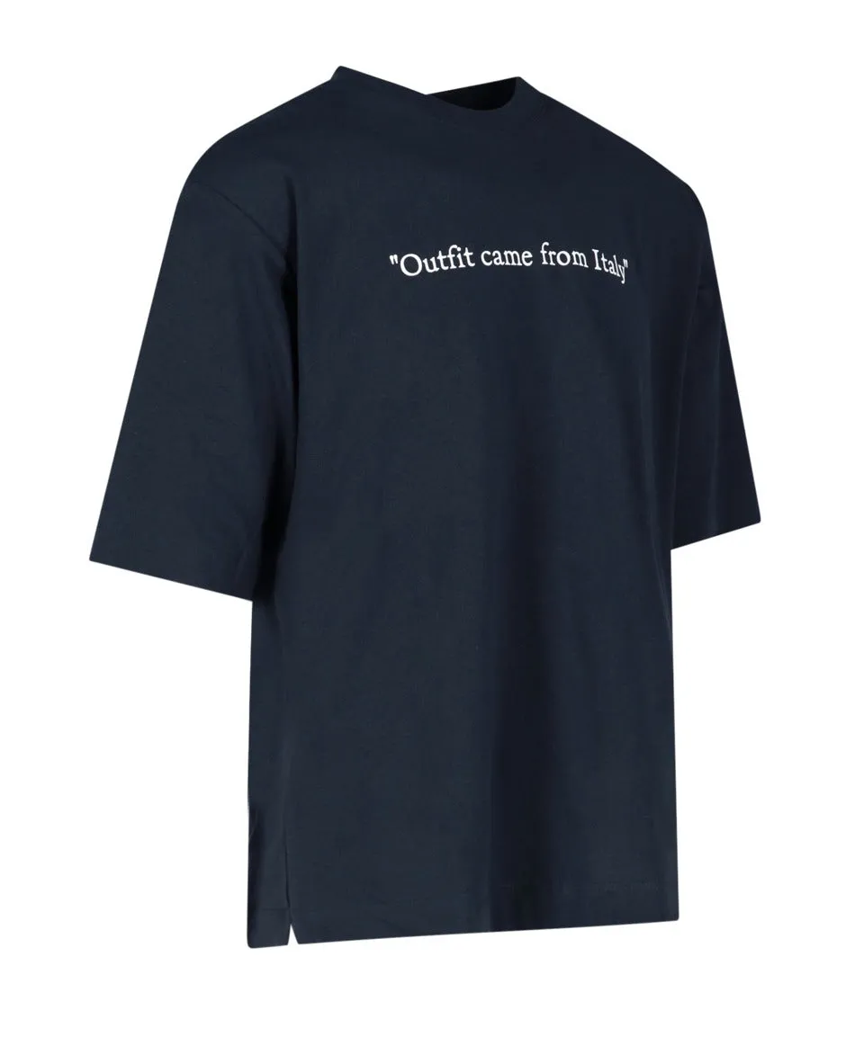 Off-White Logo Printed Crewneck T-shirt