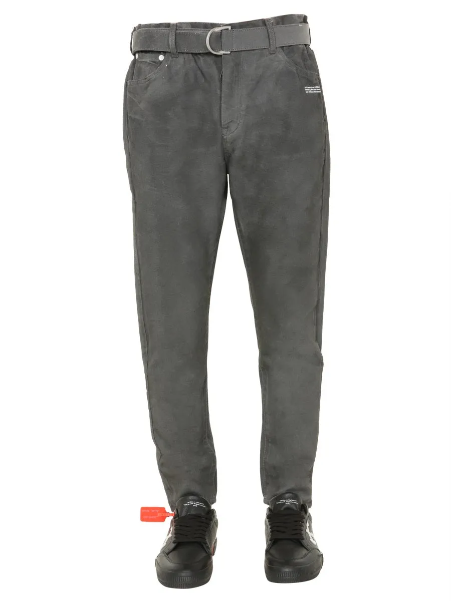 Off-White Tapered Jeans