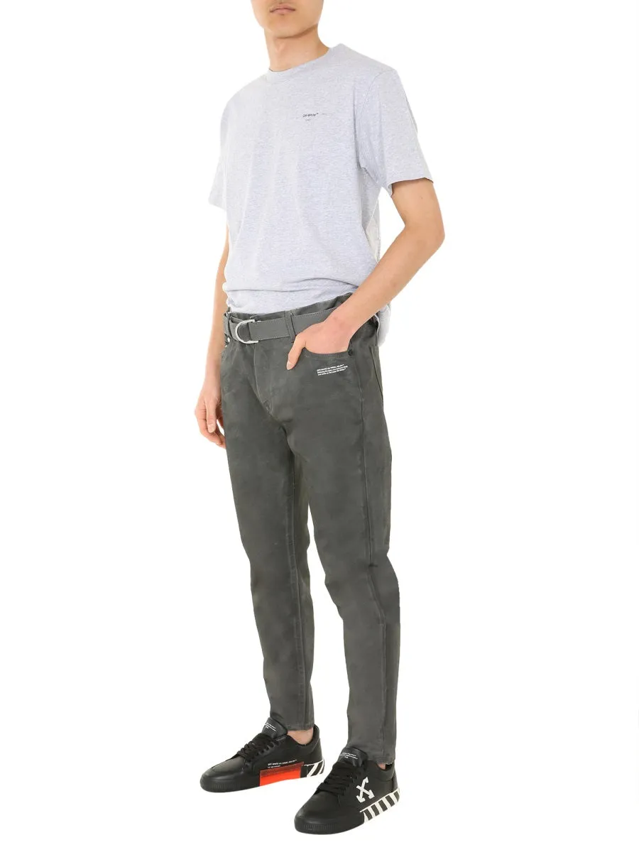 Off-White Tapered Jeans
