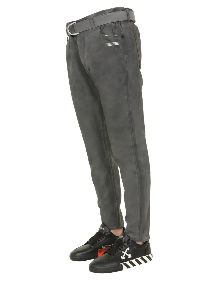 Off-White Tapered Jeans