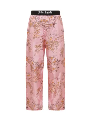 Palm Angels All-Over Motif Printed Pants