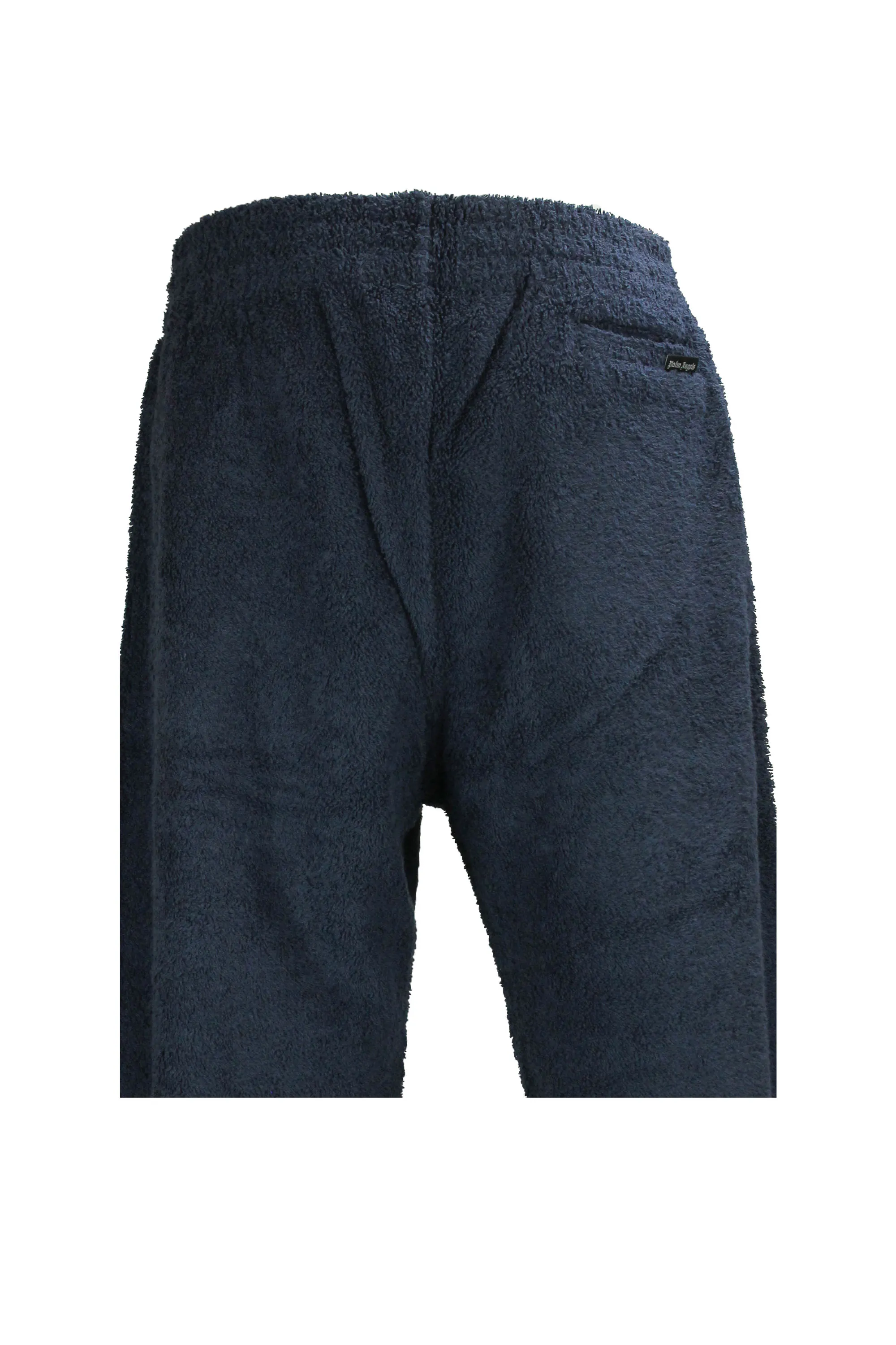 Palm Angels Logo Detailed Fleece Shorts