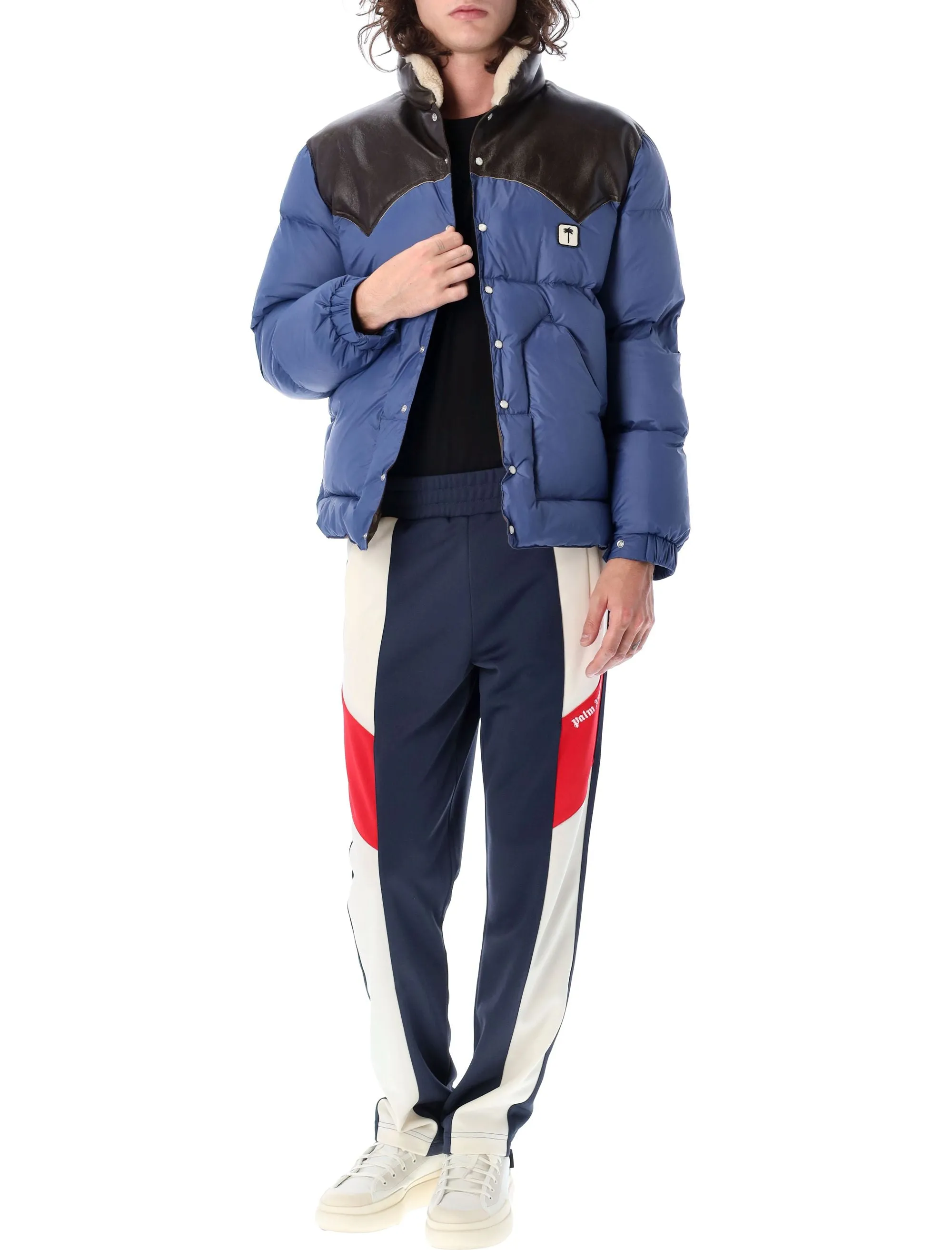 Palm Angels PXP Buttoned Long-Sleeved Jacket