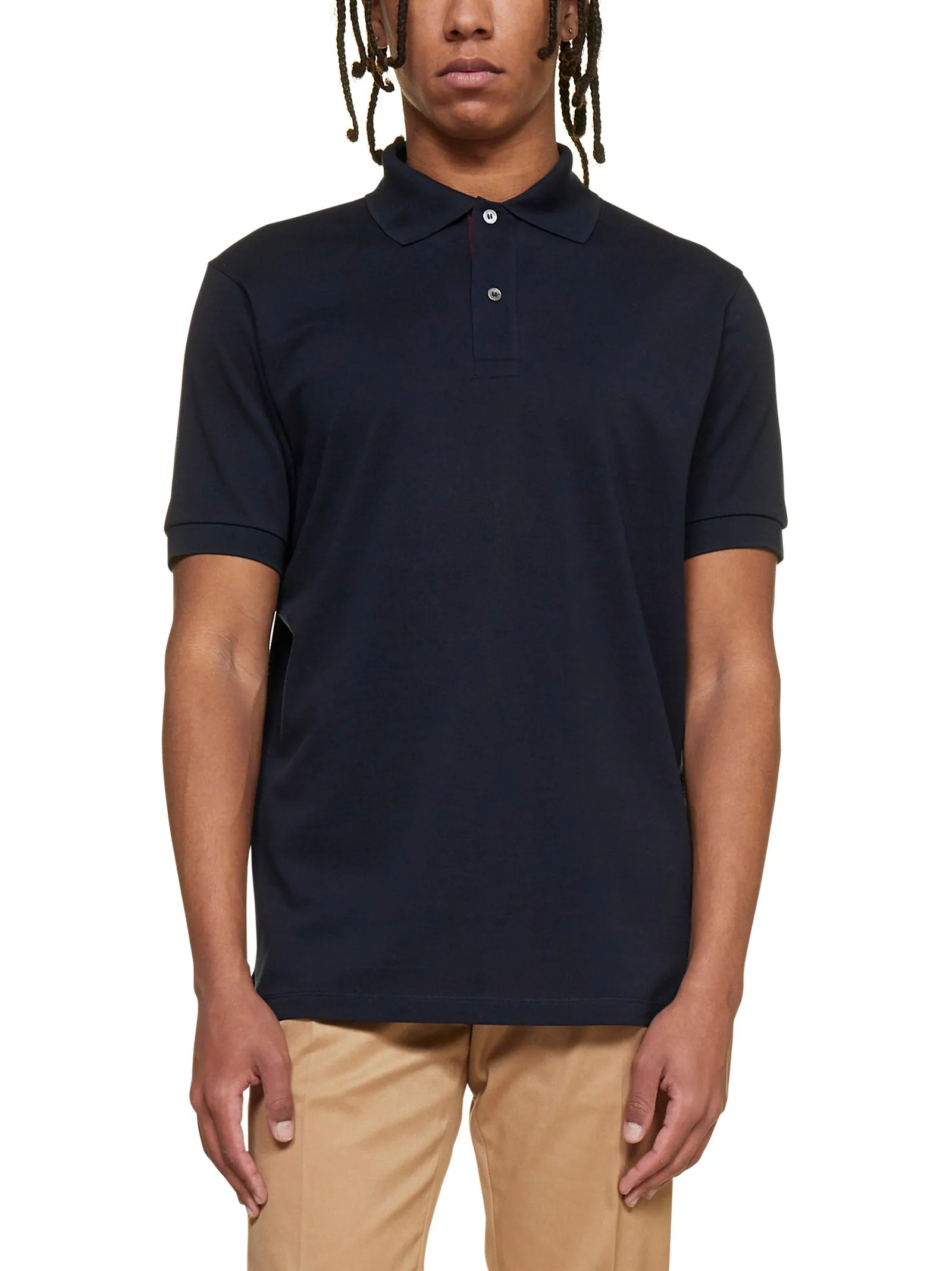 Paul Smith Stripe Detailed Polo Shirt