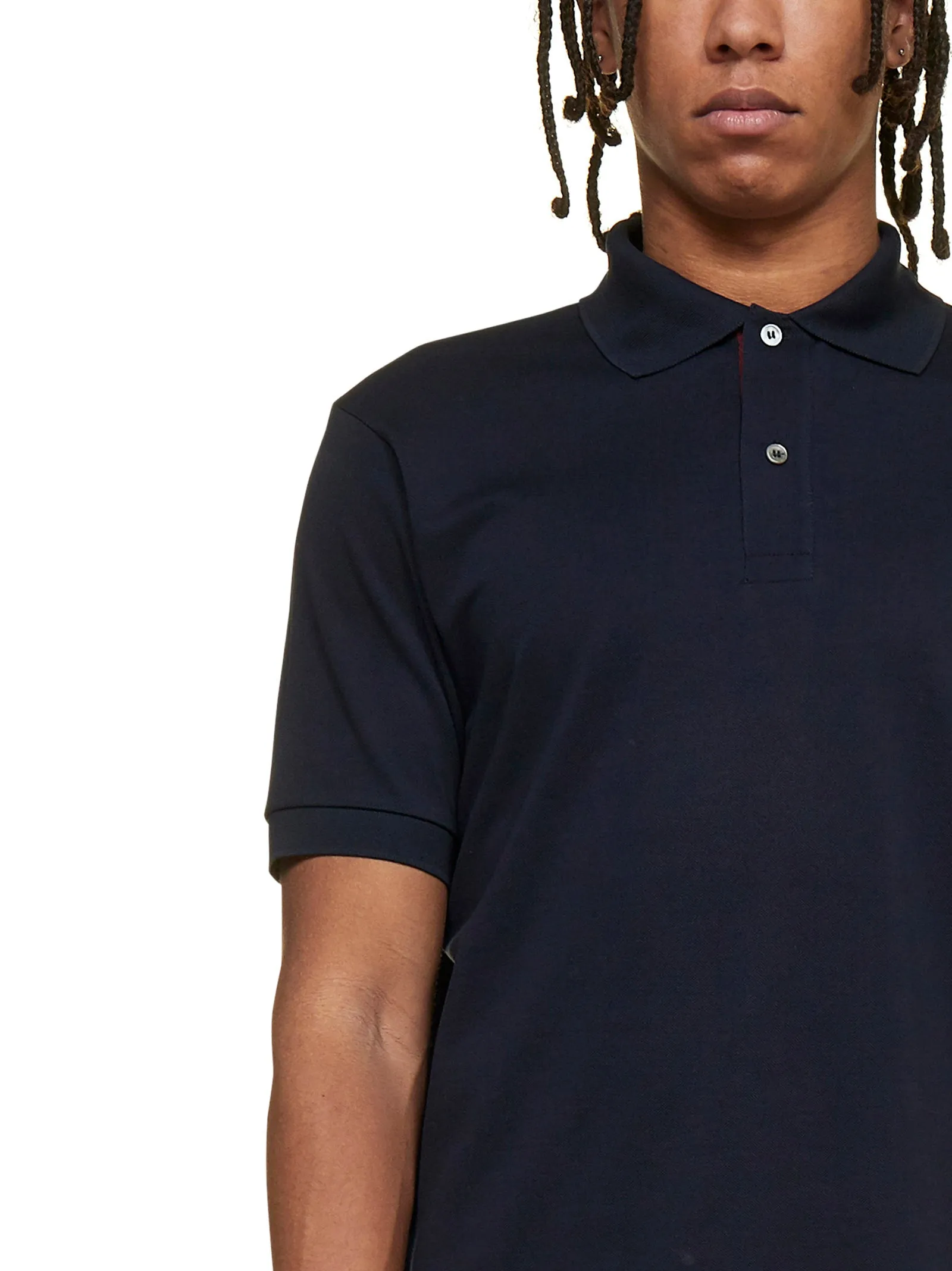 Paul Smith Stripe Detailed Polo Shirt