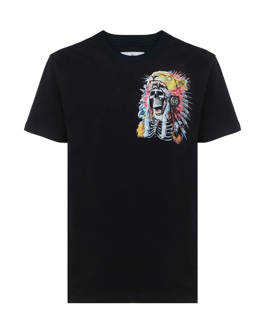 Philipp Plein Graphic Printed Crewneck T-Shirt