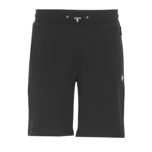 Philipp Plein Iconic Plein Logo Patch Jogging Shorts