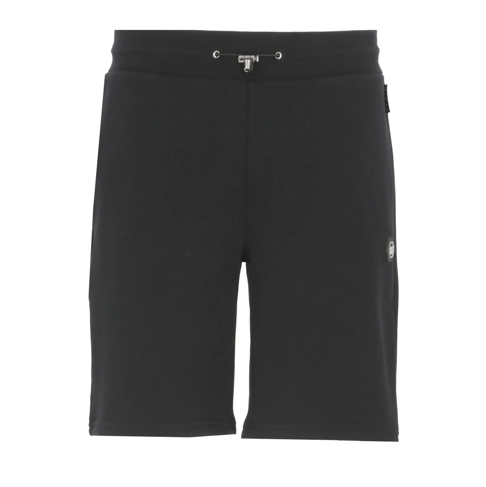 Philipp Plein Iconic Plein Logo Patch Jogging Shorts