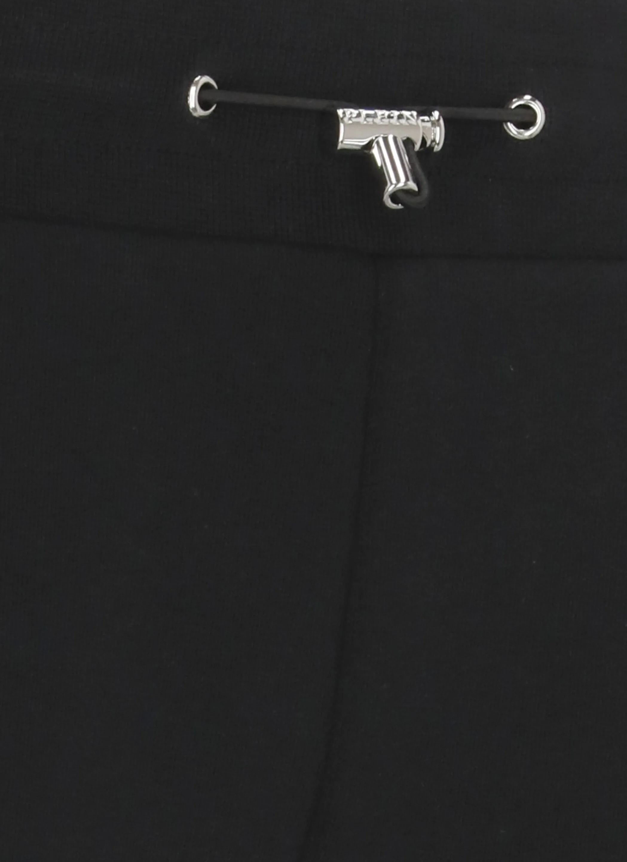 Philipp Plein Iconic Plein Logo Patch Jogging Shorts