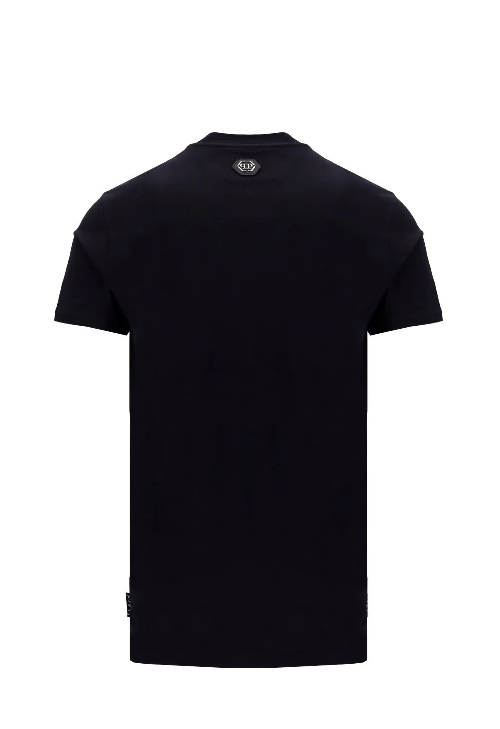 Philipp Plein Jersey SS Skull And Plein Crewneck T-Shirt