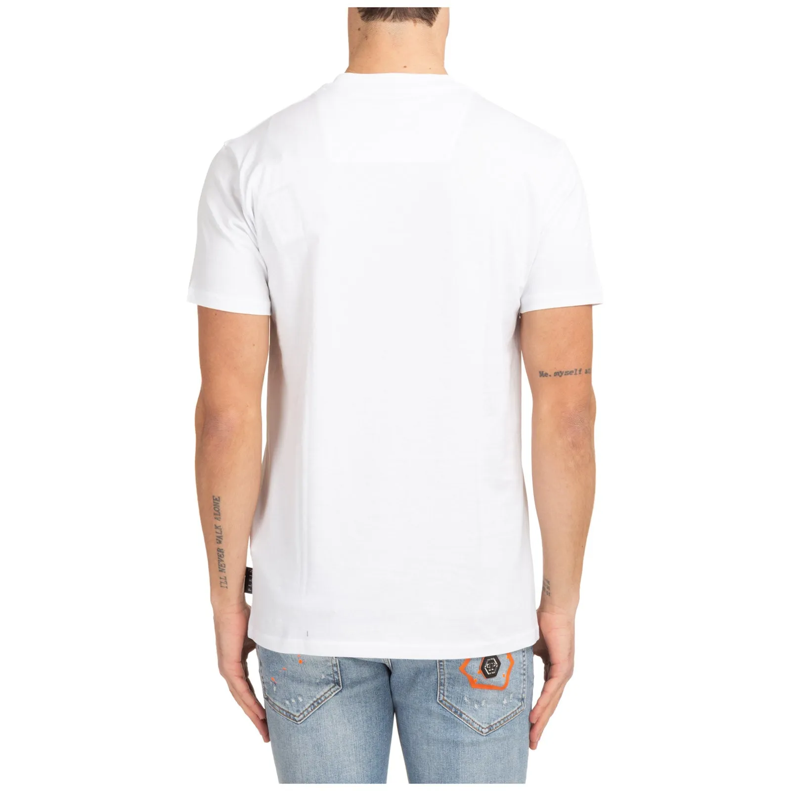 Philipp Plein SS Stones Navajo Round Neck T-Shirt