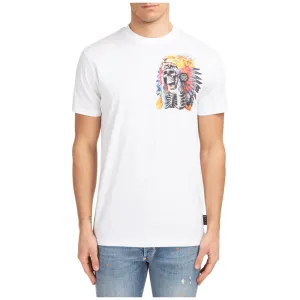 Philipp Plein SS Stones Navajo Round Neck T-Shirt