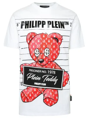 Philipp Plein Teddy Logo Print T-Shirt