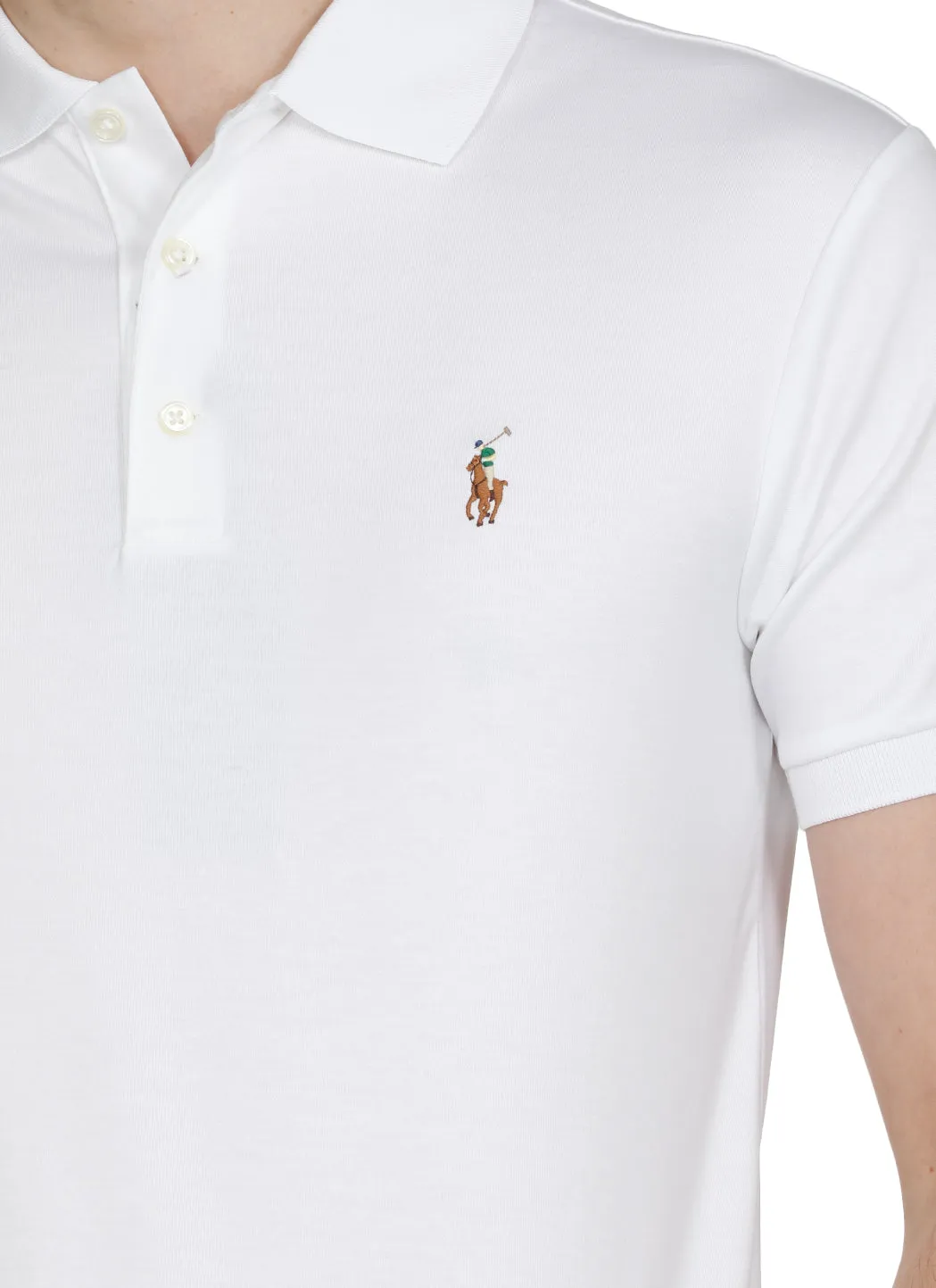 Polo Ralph Lauren Embroidered Logo Polo Shirt