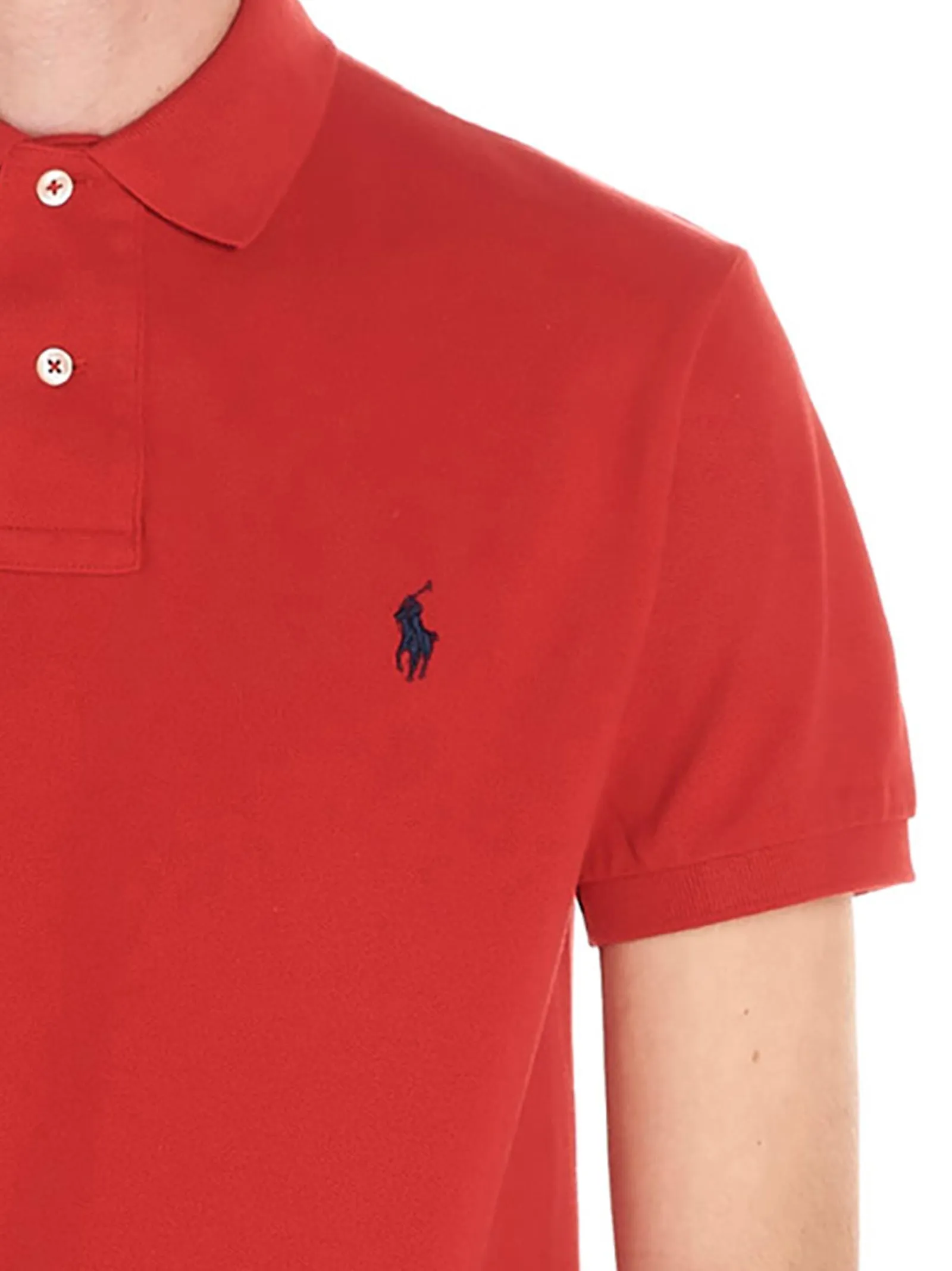 Polo Ralph Lauren Logo Embroidered Polo Shirt