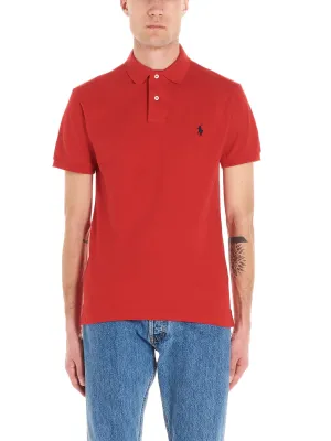 Polo Ralph Lauren Logo Embroidered Polo Shirt