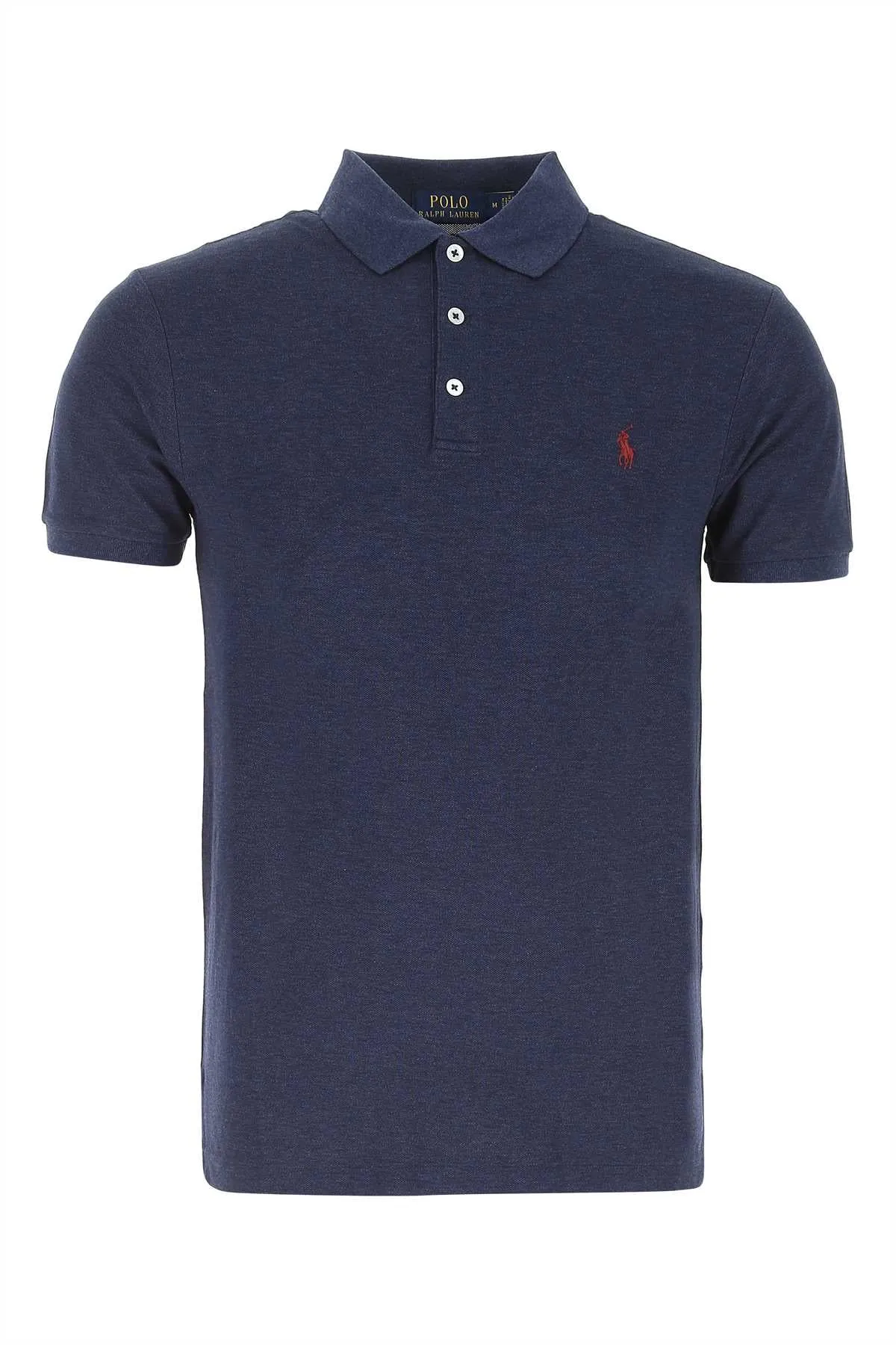 Polo Ralph Lauren Logo Embroidered Slim-Fit Polo Shirt