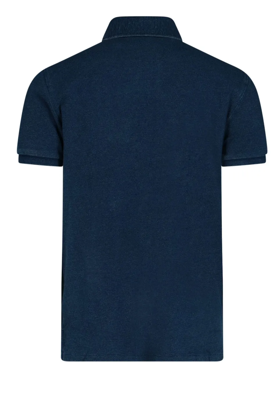 Polo Ralph Lauren Logo Embroidered Straight Hem Polo Shirt