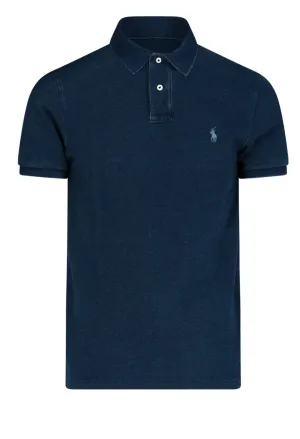 Polo Ralph Lauren Logo Embroidered Straight Hem Polo Shirt