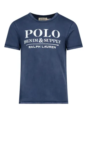 Polo Ralph Lauren Logo Printed Crewneck T-Shirt