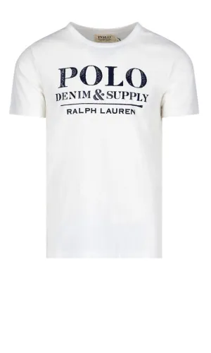 Polo Ralph Lauren Logo Printed Crewneck T-Shirt
