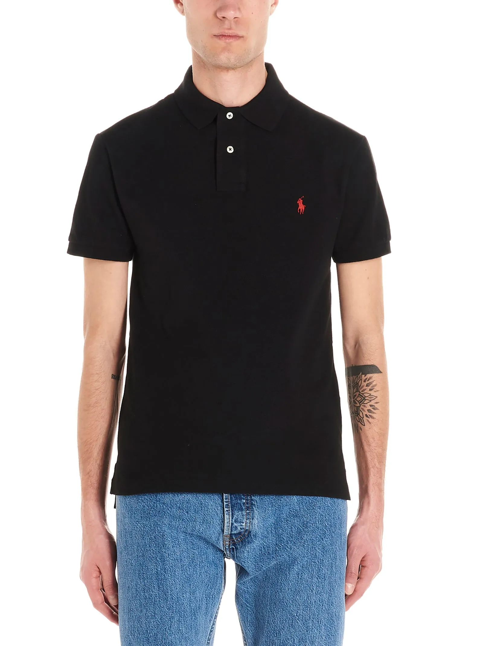 Polo Ralph Lauren Logo Slim-Fit Polo Shirt