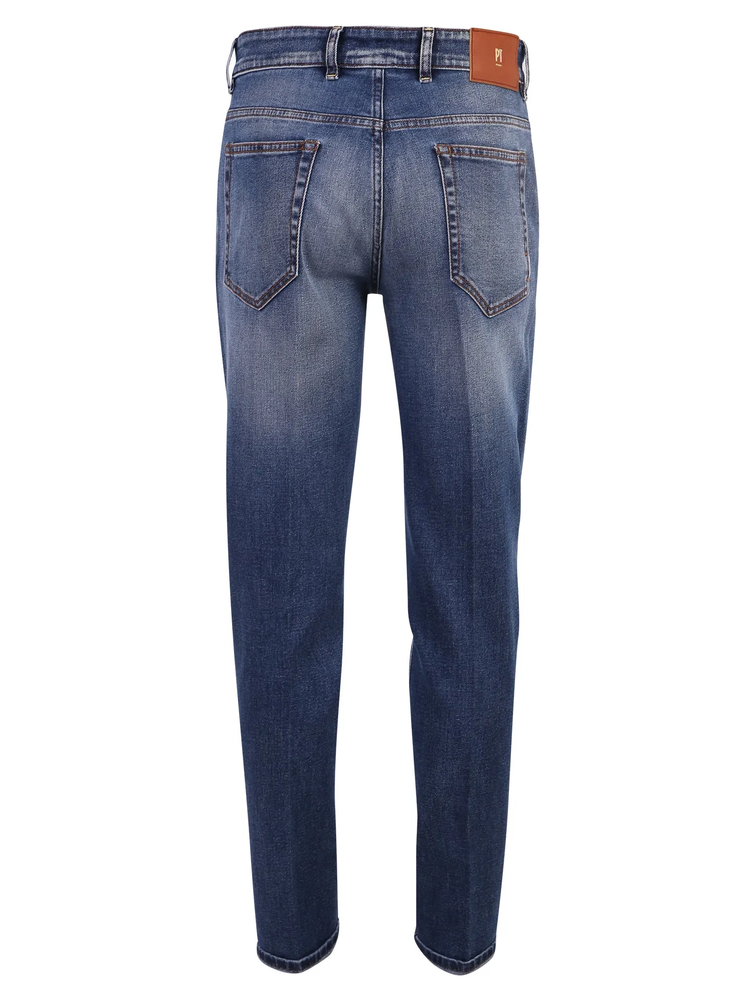Pt01 Low-Rise Slim Fit Jeans
