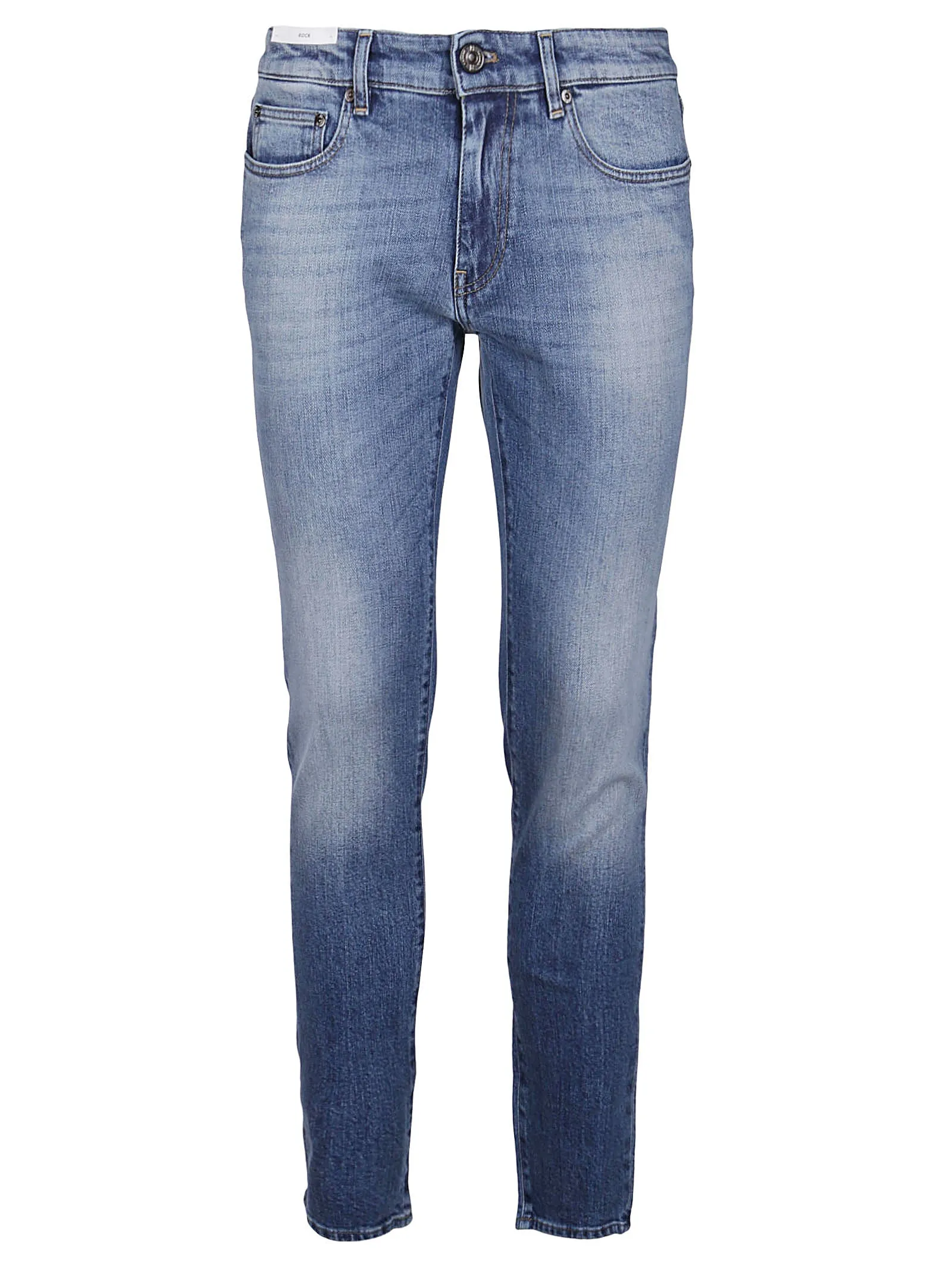 Pt05 Mid Rise Straight Leg Jeans