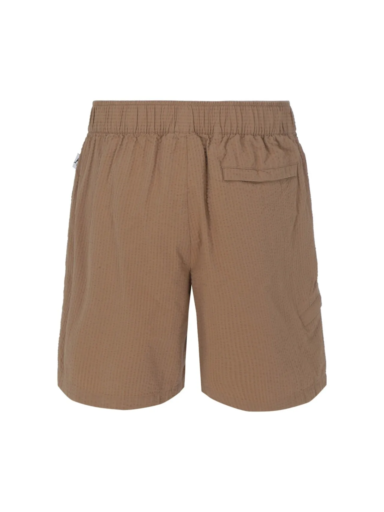 Puma Logo Embroidered Seersucker Shorts