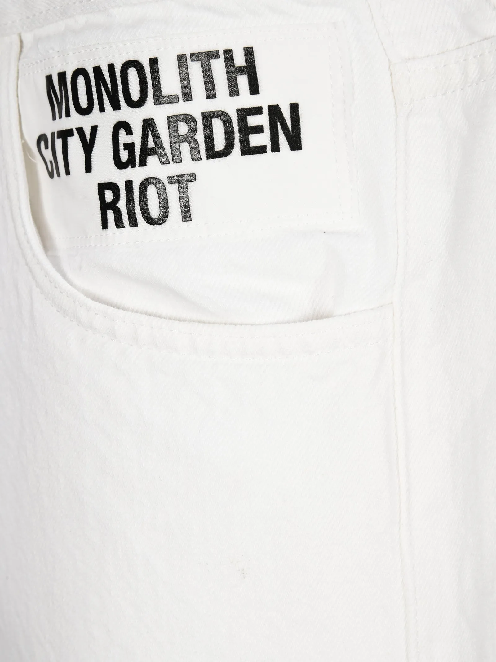 Raf Simons Patch Detail Slim-Fit Jeans