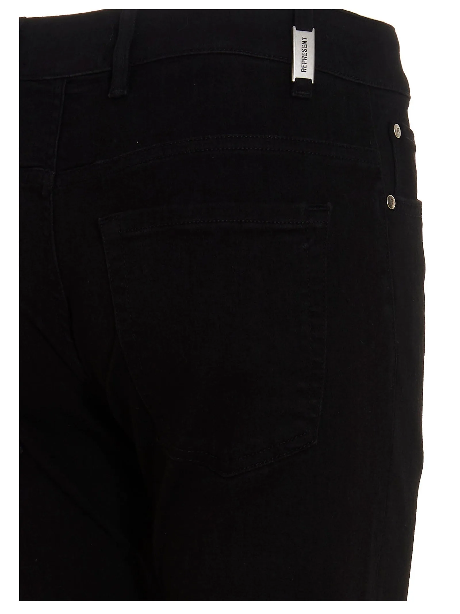 Represent Distressed Essential Skinny Jeans