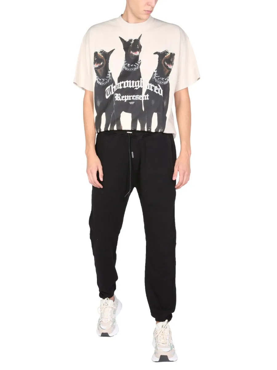 Represent Slim-Fit Drawstring Jersey Pants