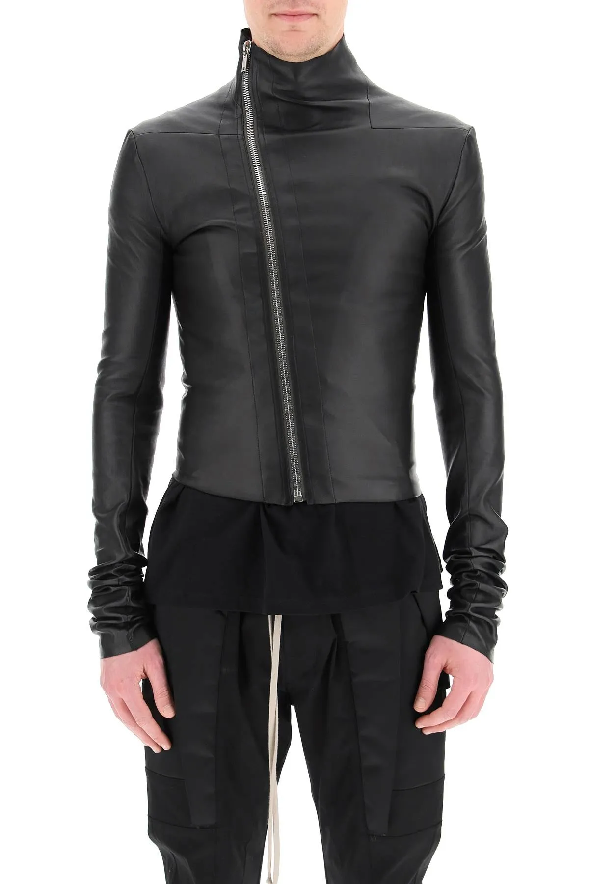 Rick Owens Asymmetric Zipped Jacket