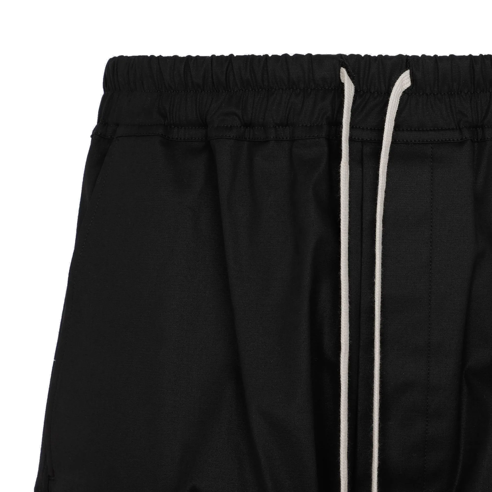 Rick Owens High Waist Drawstring Cargo Pants