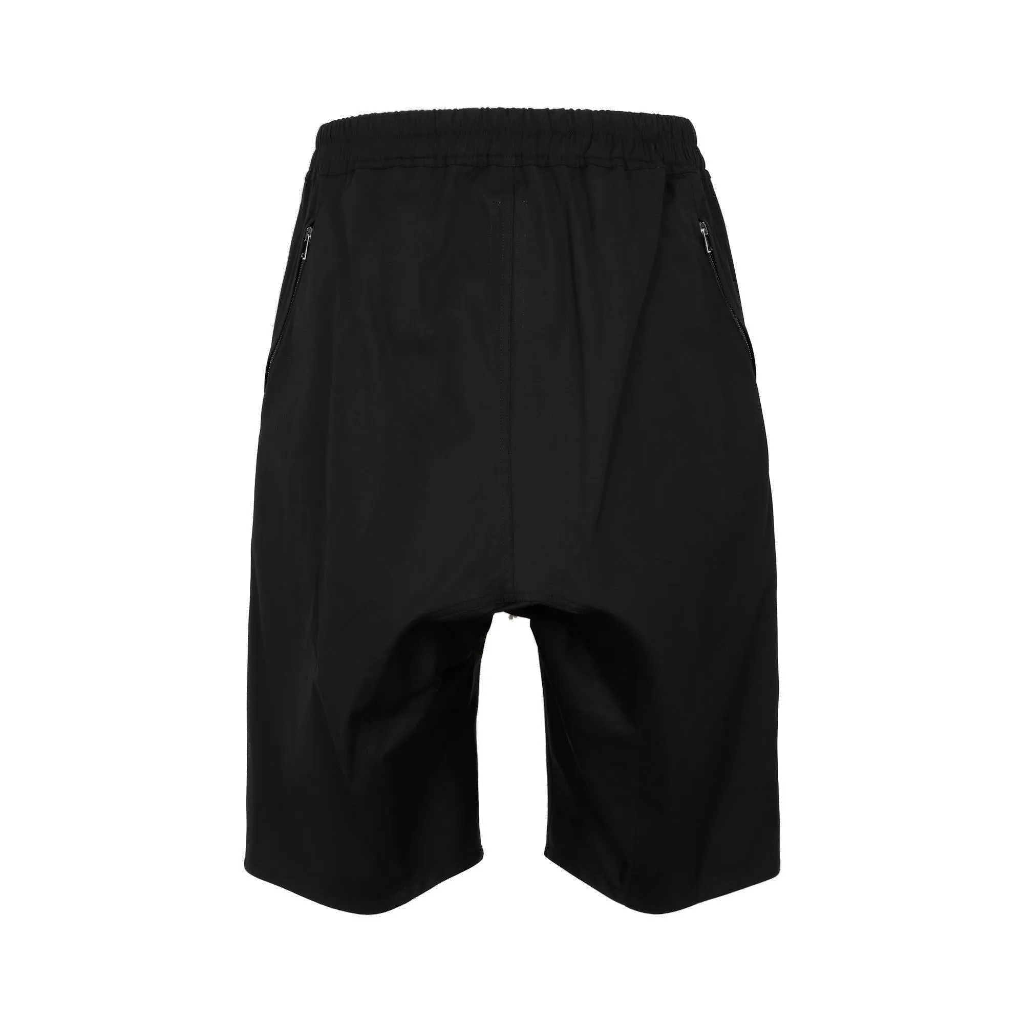 Rick Owens High-Waist Drawstring Shorts