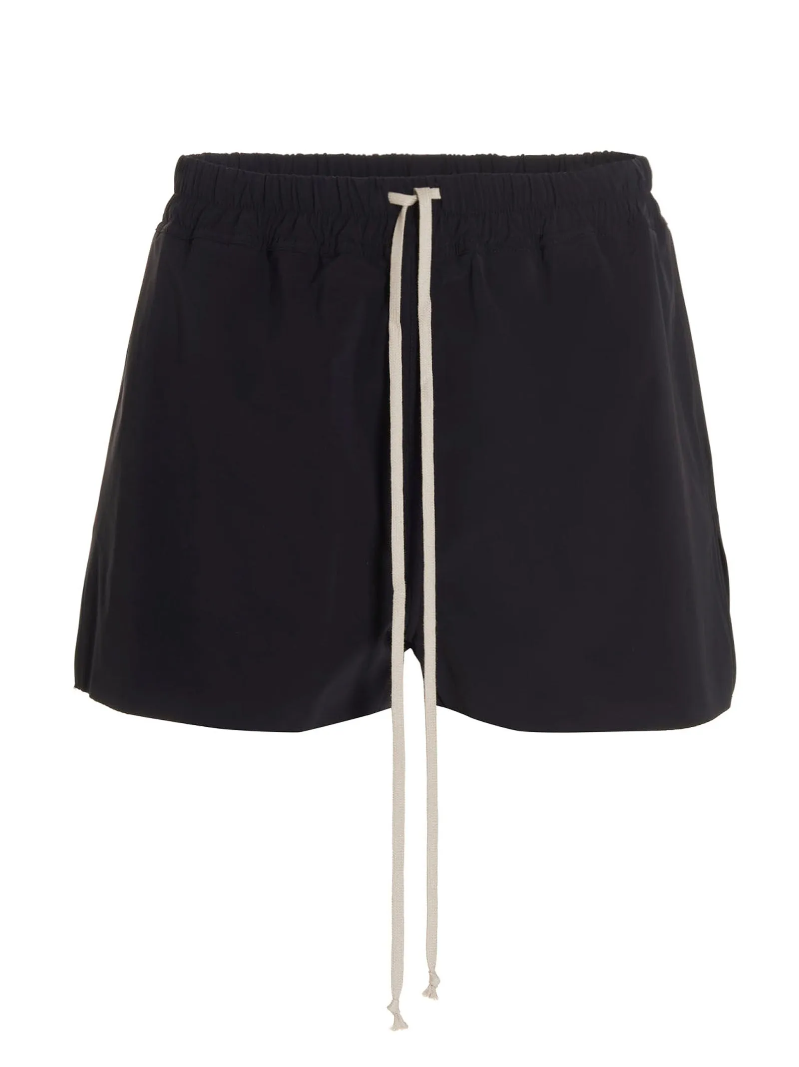 Rick Owens High Waist Drawstring Shorts