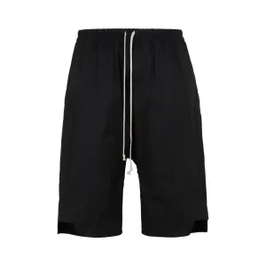 Rick Owens High-Waist Drawstring Shorts