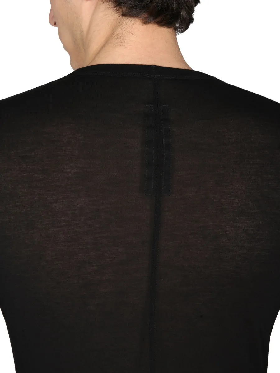Rick Owens Slim Fit Semi-Sheer T-Shirt