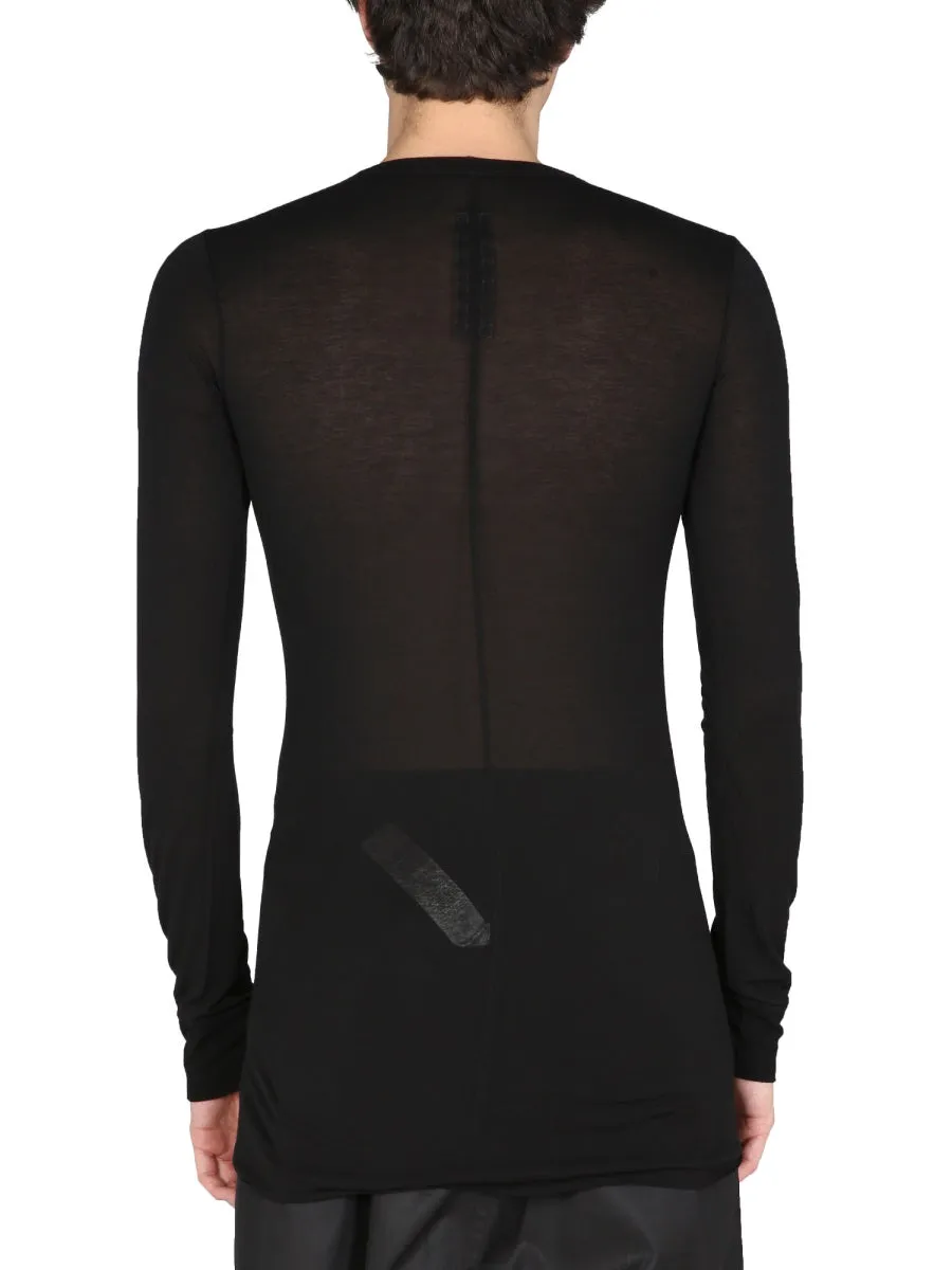 Rick Owens Slim Fit Semi-Sheer T-Shirt
