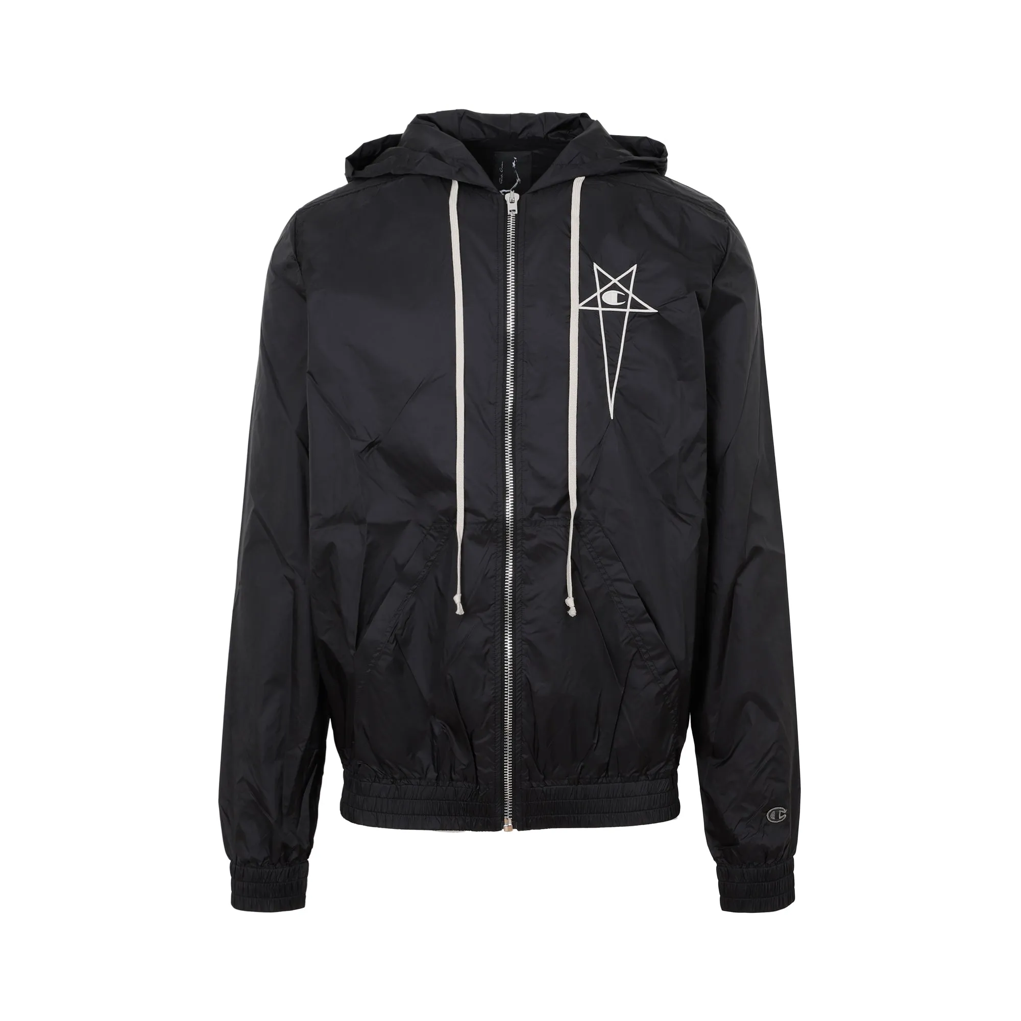 Rick Owens X Champion Drawstring Zipped Jacket