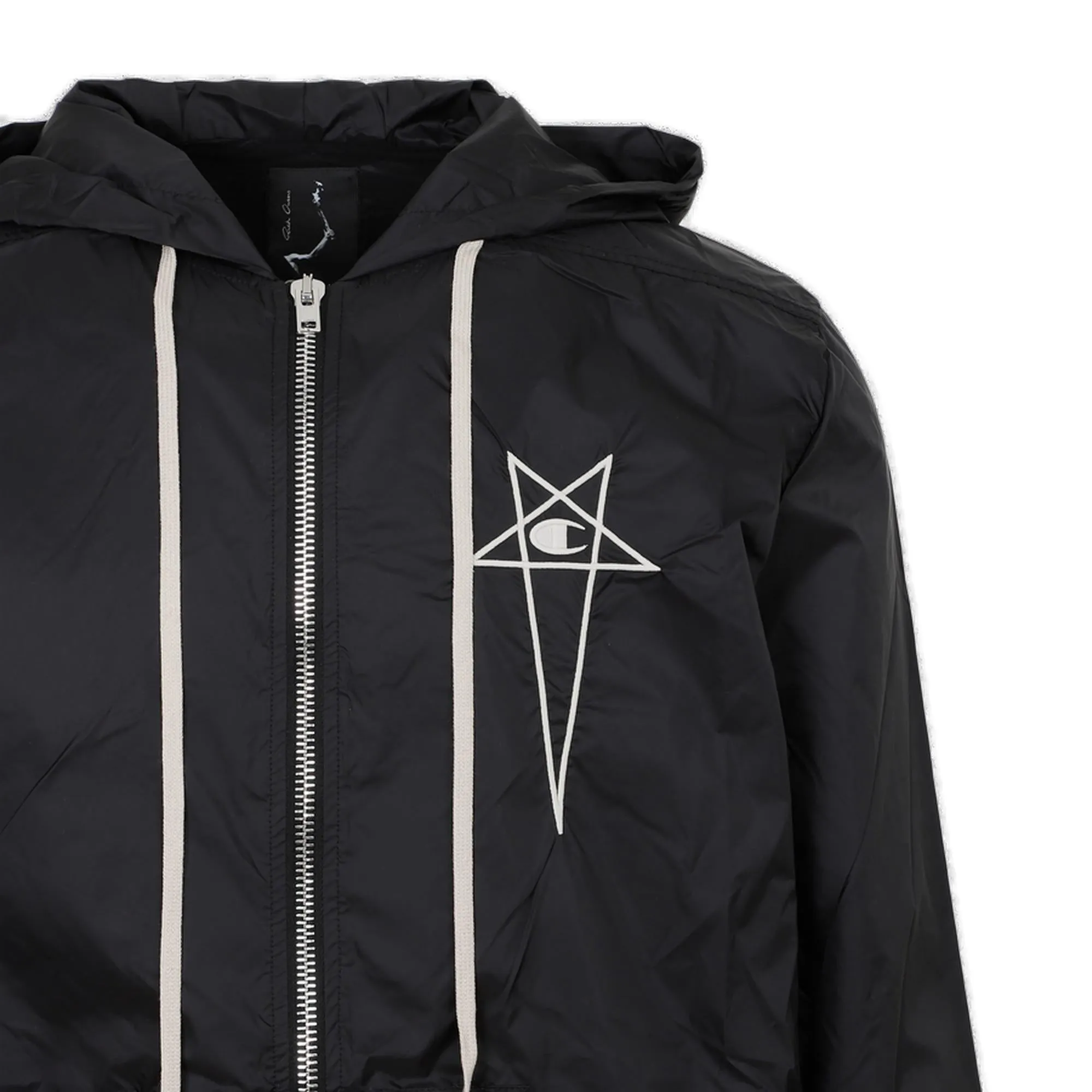 Rick Owens X Champion Drawstring Zipped Jacket