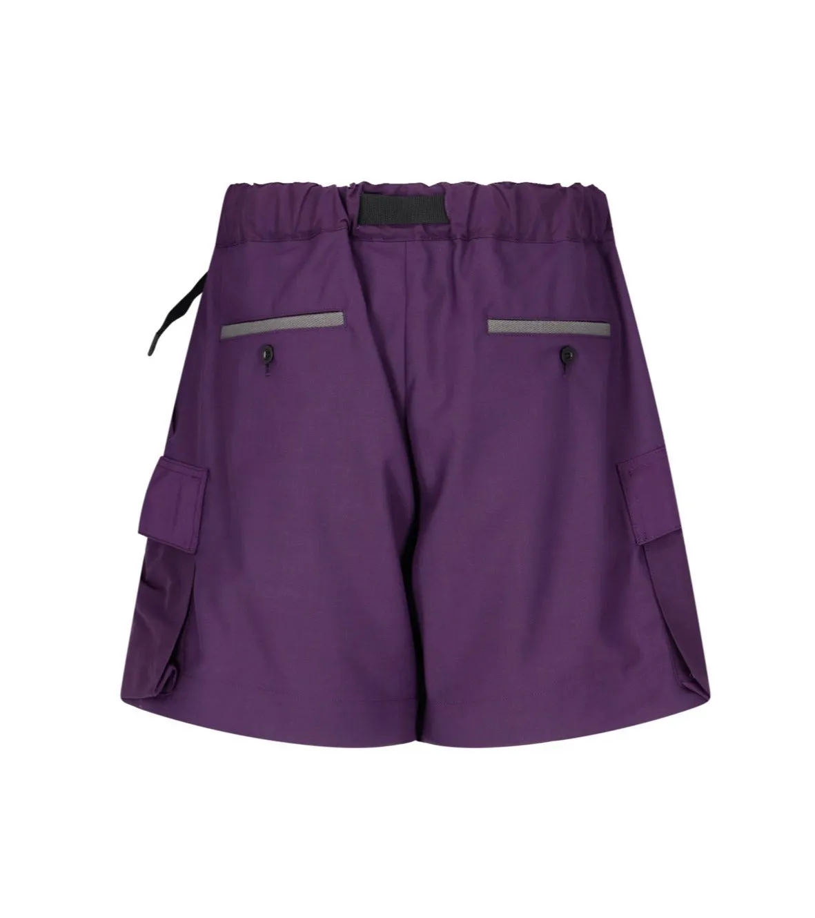 Sacai Belted Waist Cargo Shorts