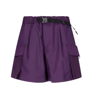 Sacai Belted Waist Cargo Shorts