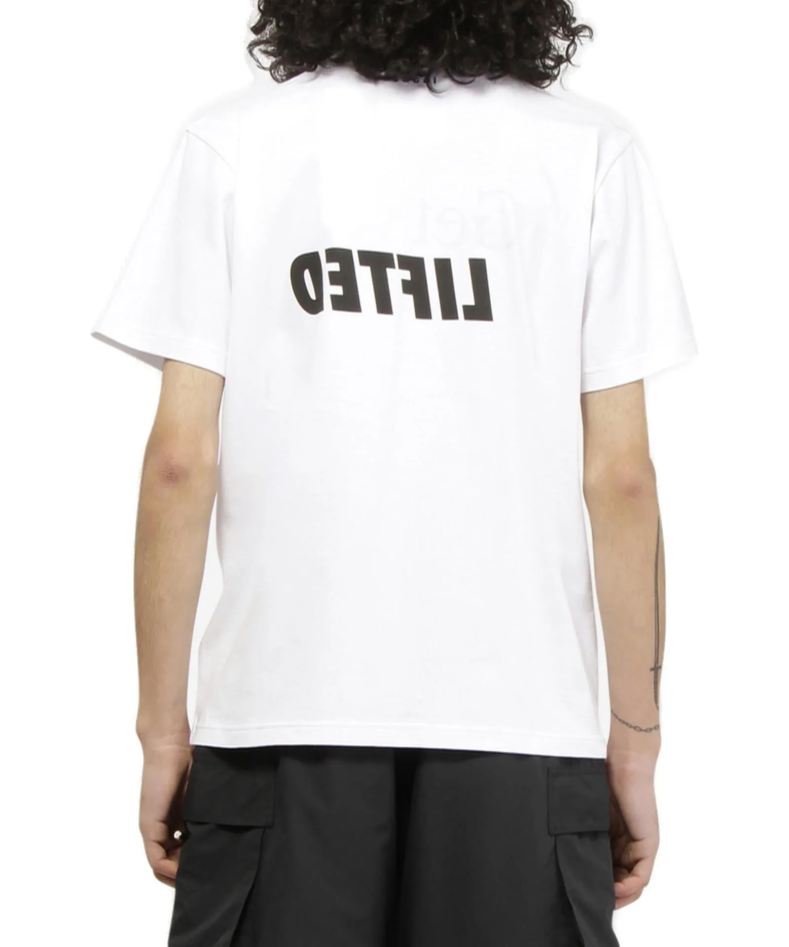 Sacai Logo Printed Crewneck T-Shirt
