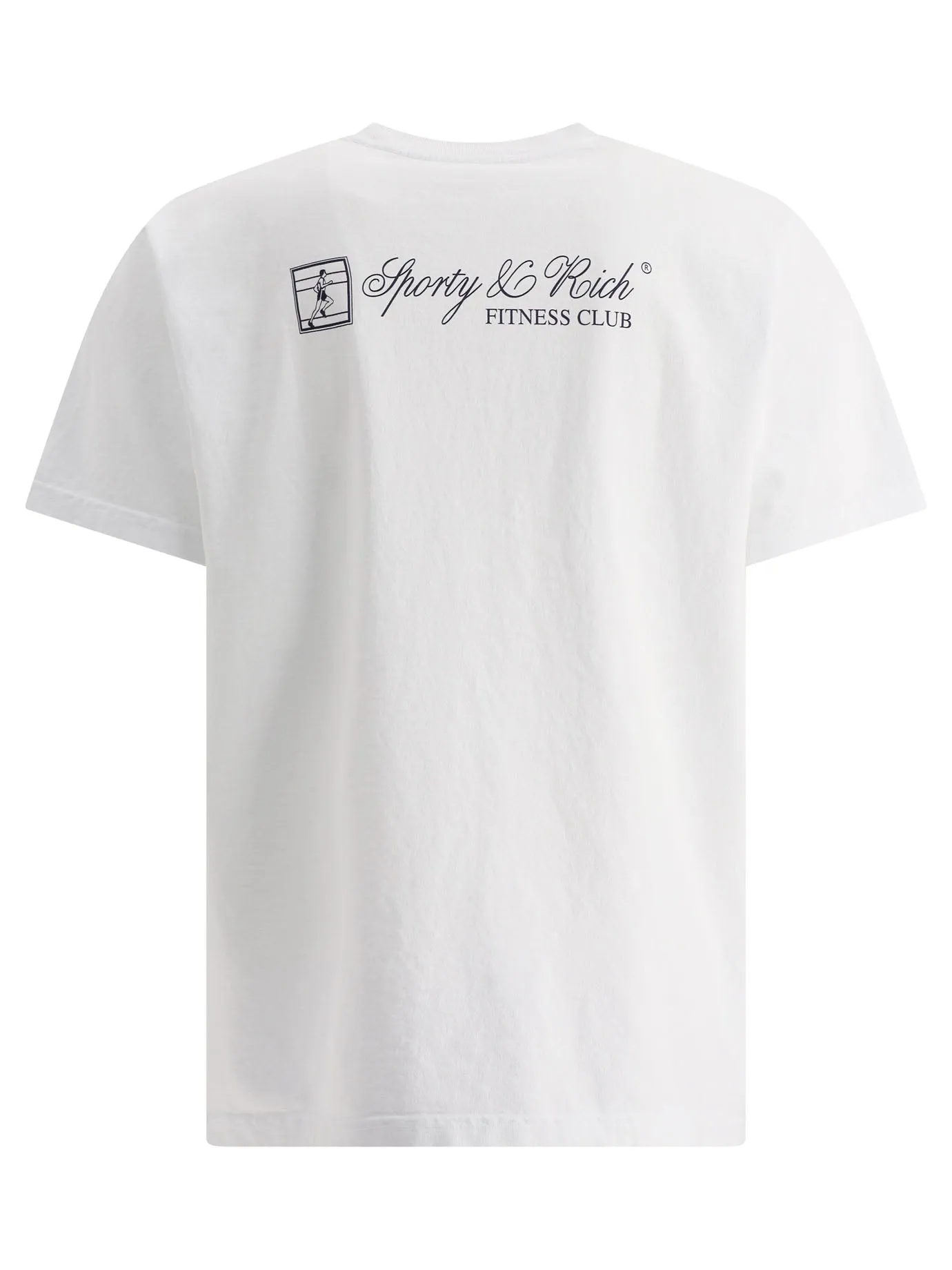 Sporty & Rich Logo Printed Short-Sleeved T-Shirt