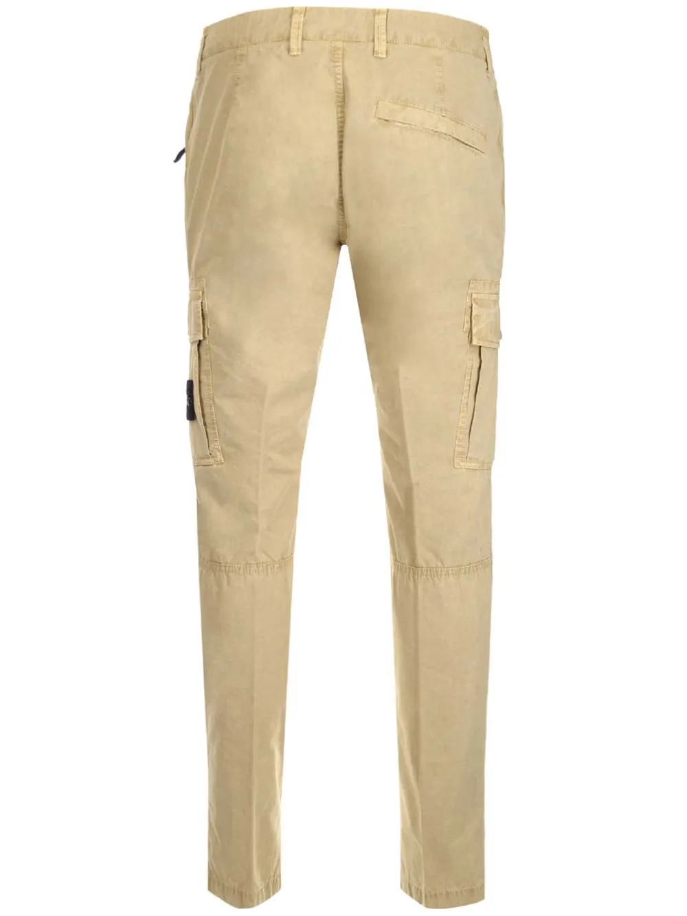 Stone Island Buttoned Logo Patch Cargo Pants