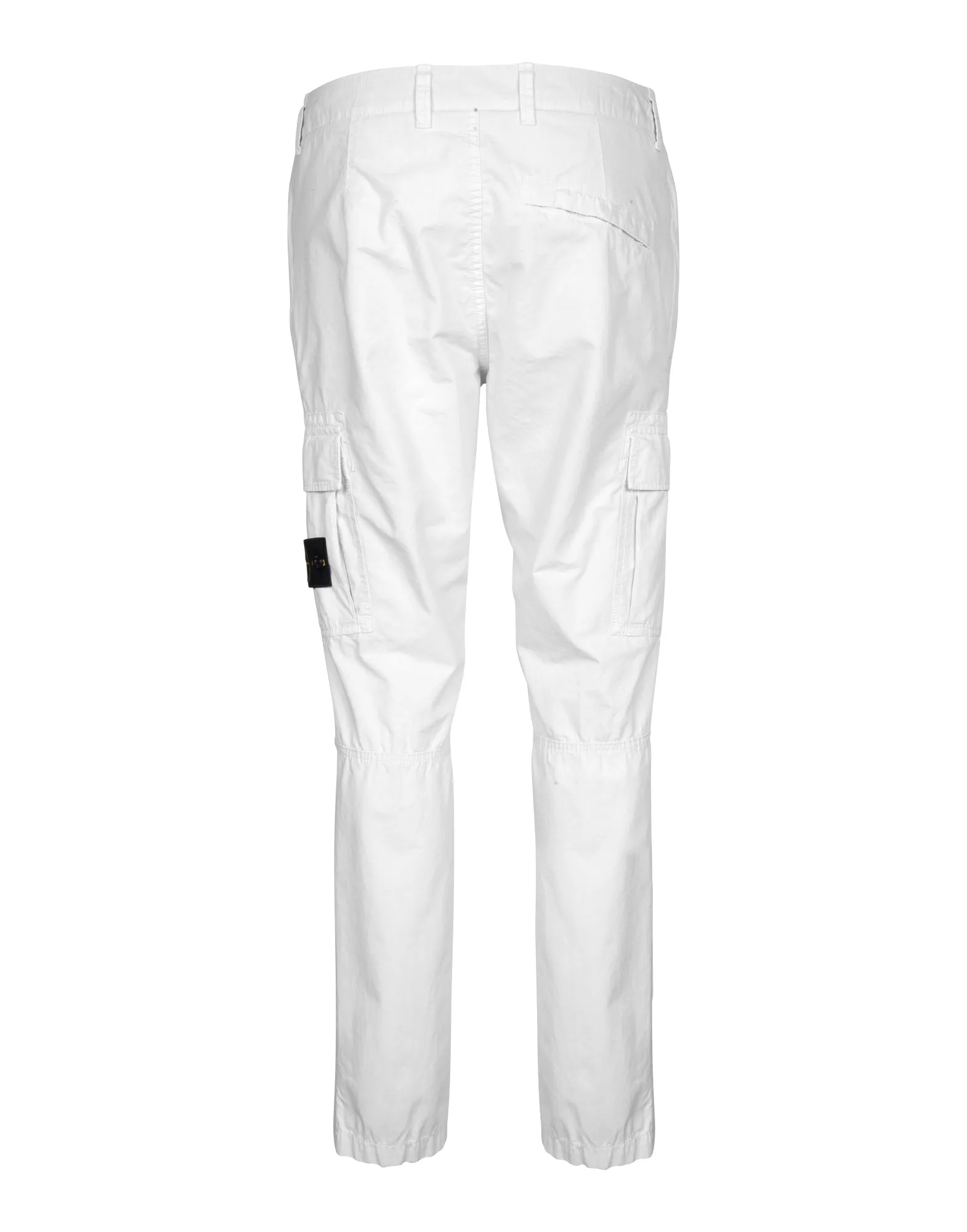 Stone Island Buttoned Logo Patch Cargo Pants
