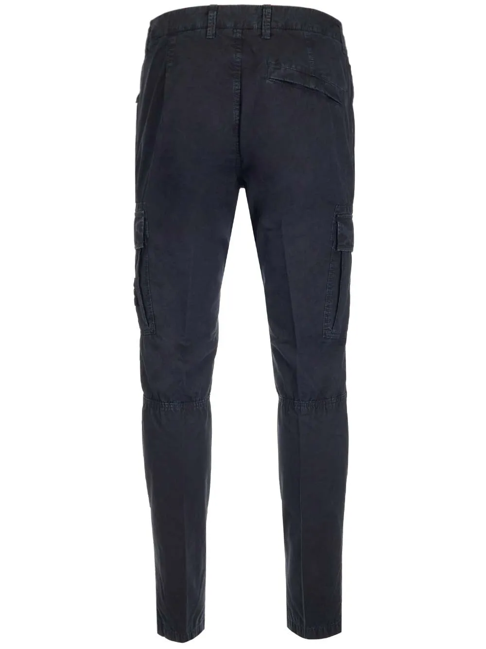 Stone Island Buttoned Logo Patch Cargo Pants